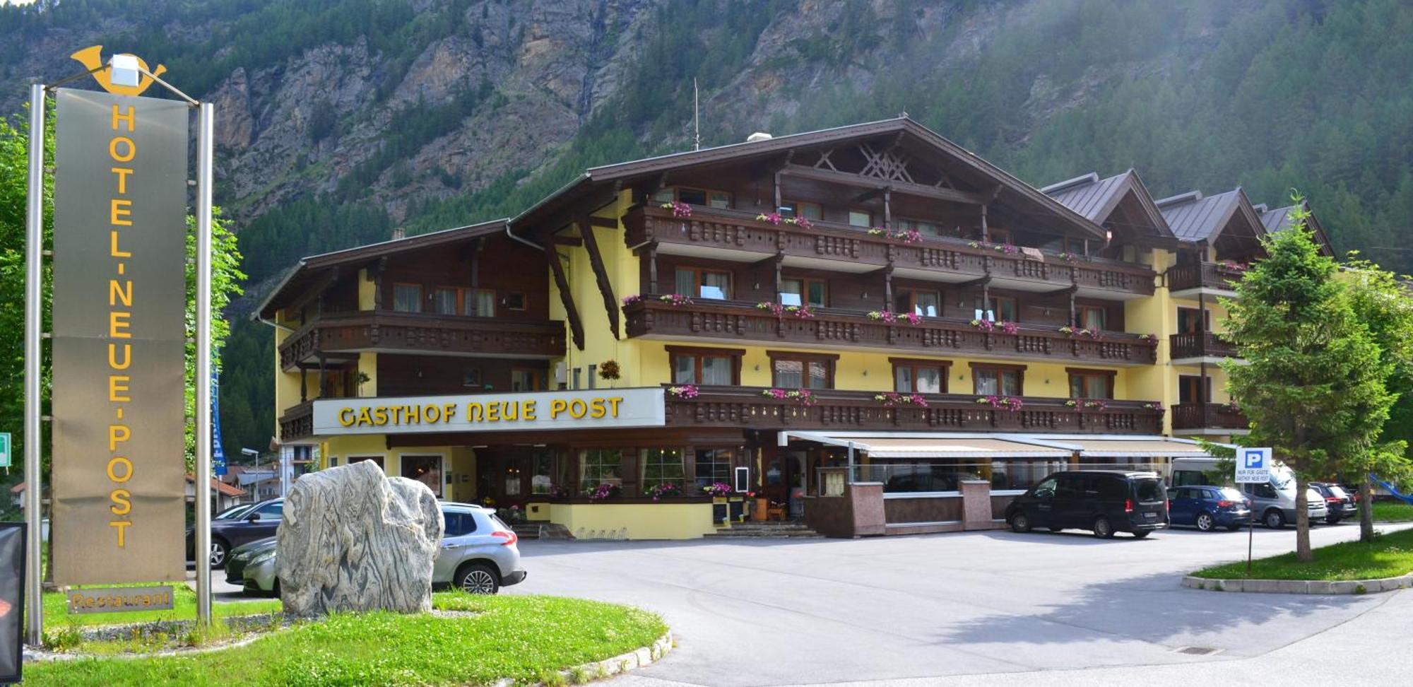 Hotel Neue Post ゼルデン エクステリア 写真